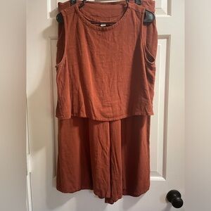 Cropped Matching Set